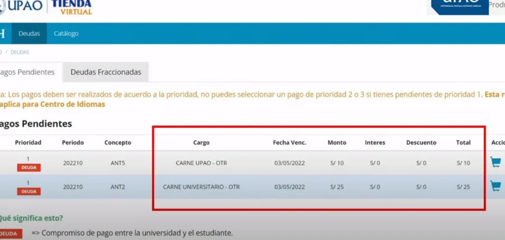 Pago de Expedición del Carnet
