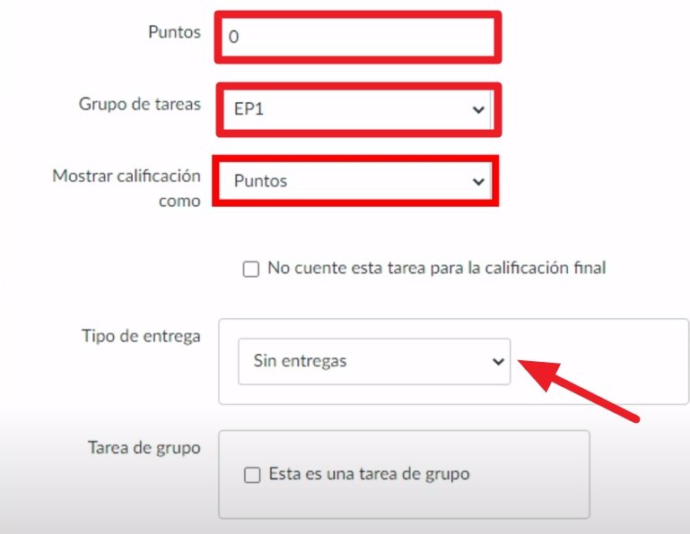 Tipo de Entrega